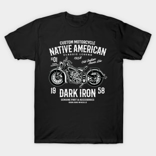 Dark Iron Motorcycle T-Shirt